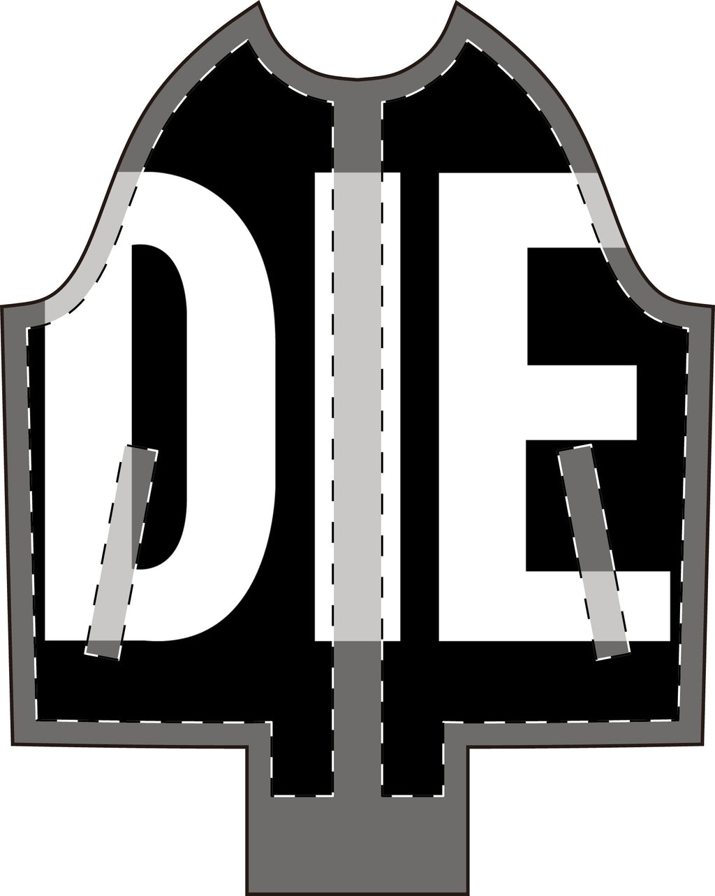 DIE | DROPOUT | WOMENS VARSITY JACKET