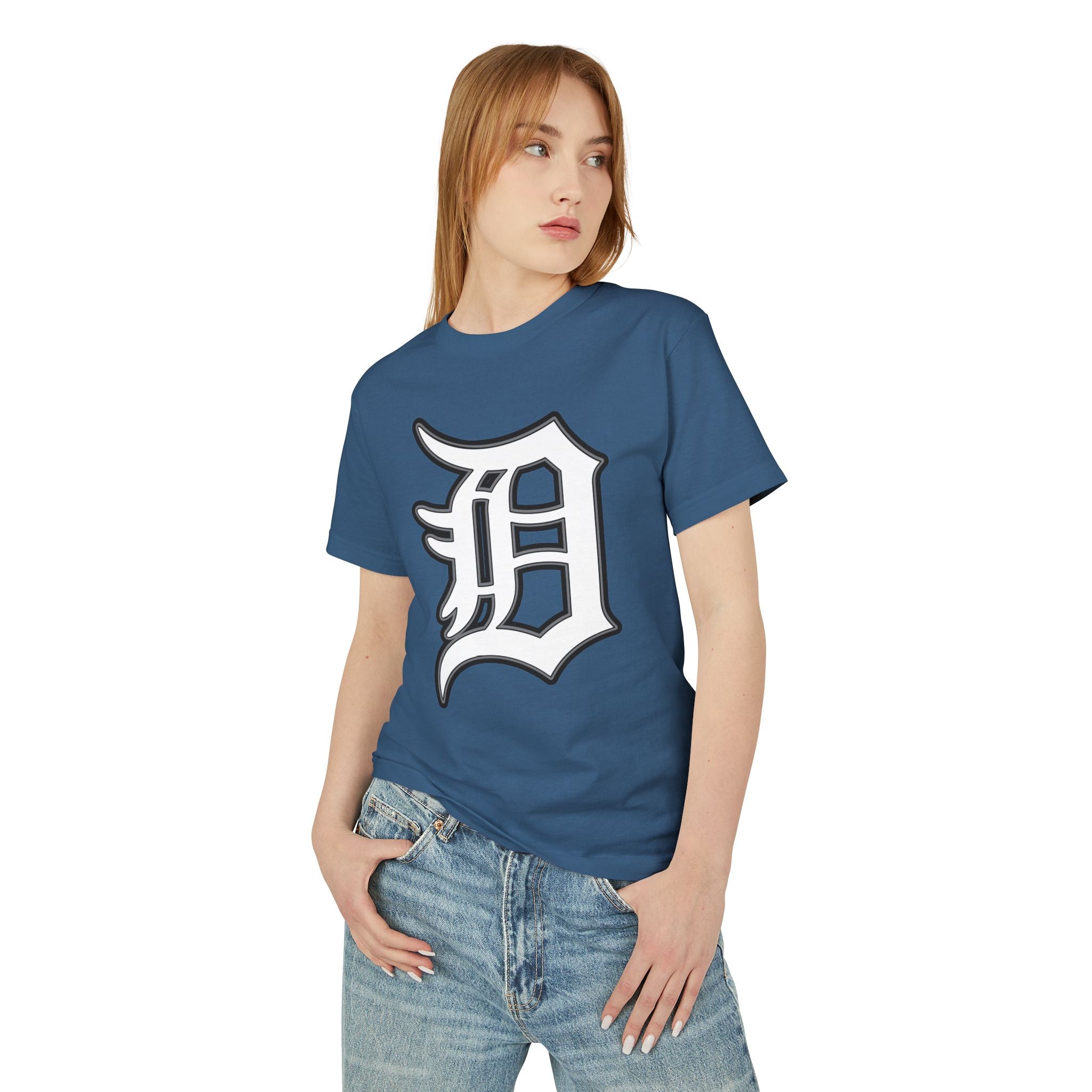 DETROIT RAVERS | BIG D | FADED HEAVYWEIGHT (206gsm) T-SHIRT