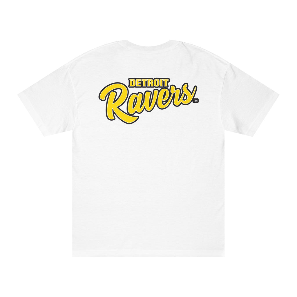 DETROIT RAVERS | BIG GOLD D | MEDIUM WEIGHT (206GSM) T-SHIRT