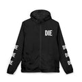 DIE | BLACK WINDY | FULL ZIP WINBREAKER