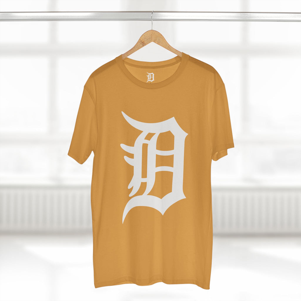 DETROIT RAVERS | BIG WHITE D | MED WEIGHT (180GSM) T-SHIRT