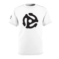 45 | Adapter Tee | Black on White T‑Shirt